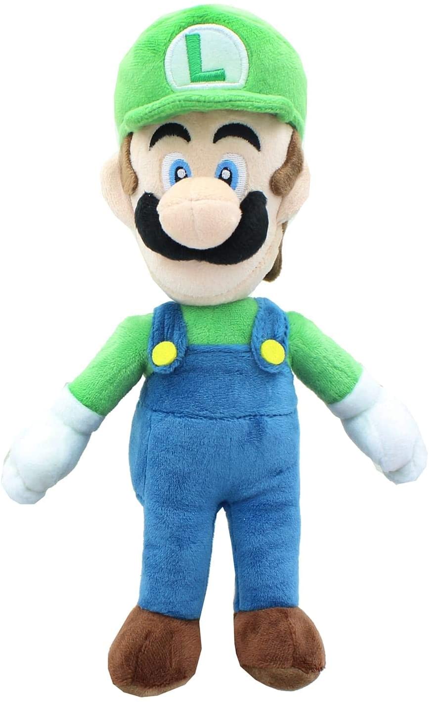 Super Mario All Star Collection Luigi Stuffed Plush 10
