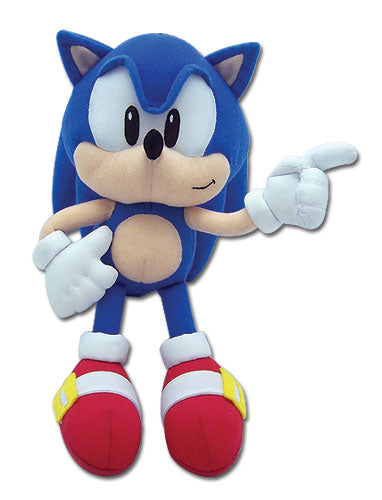 Sonic the Hedgehog Official Stuffed Plush Toy Doll - 9'' tall Classic Sonic