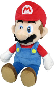 Super Mario All Star Collection Mario Medium Stuffed Plush 14"H