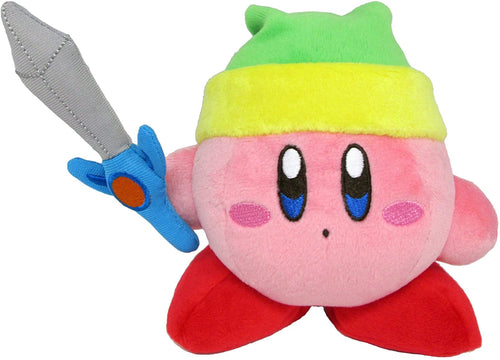 Kirby Adventure All Star Collection Kirby Sword Stuffed Plush 6