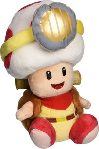 Super Mario Bros. Captain Toad Sitting Pose Stuffed Plush 7"H
