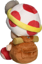 Load image into Gallery viewer, Super Mario Bros. Captain Toad Sitting Pose Stuffed Plush 7&quot;H