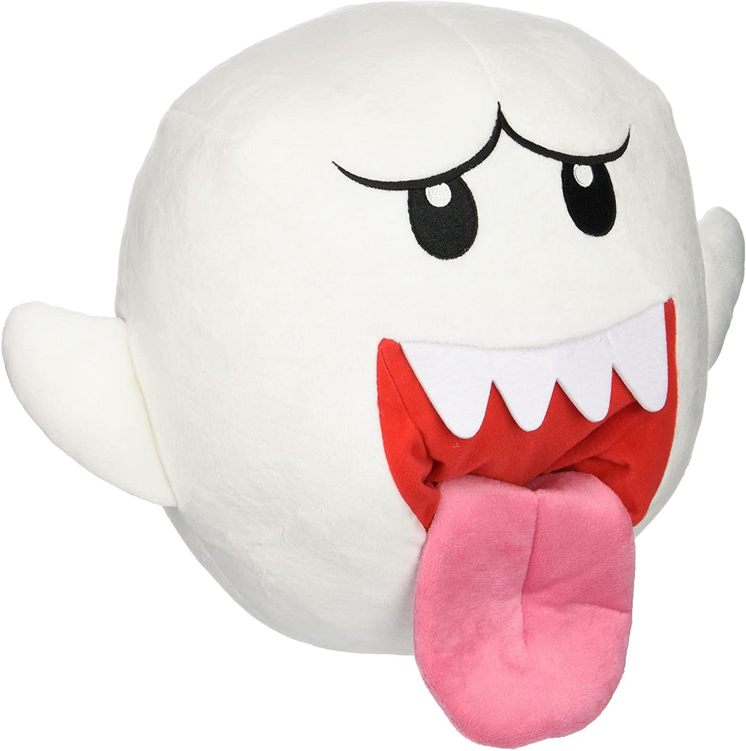 Super Mario Bros. Large Ghost Boo Plush 10