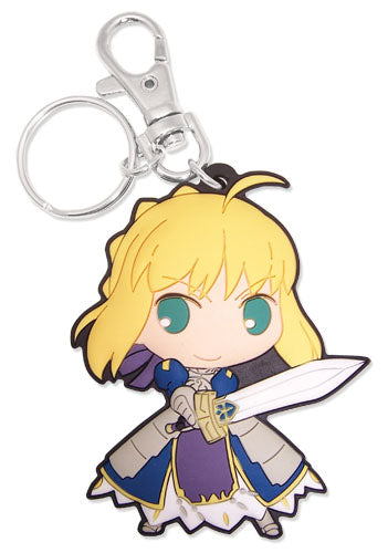 Fate/Stay Night SD Saber Sword PVC Keychain