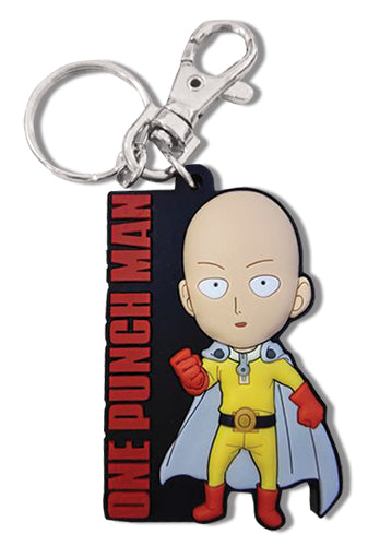 One Punch Man SD Saitama PVC Keychain