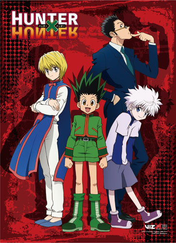 Hunter X Hunter Gon Killua Group Key Art Official Wall Scroll Poster