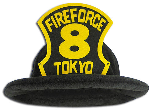 Fire Force Tokyo Team 8 Fireman Official Cosplay Hat