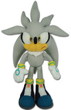 Sonic the Hedgehog Official Stuffed Plush Toy Doll - 13'' tall Silver the Hedgehog