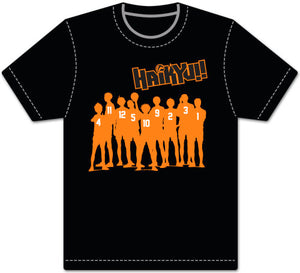 Haikyu!! Team Silhouette Men's Screen Print T-shirt