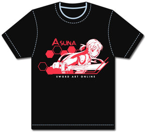 Sword Art Online Asuna Sword Red Men's Screen Print T-Shirt