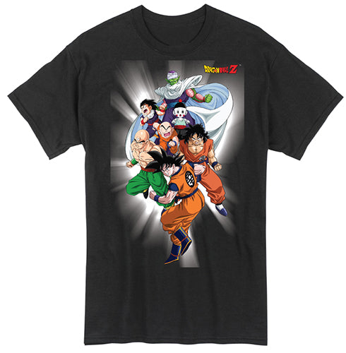 Dragon Ball Z Z-Fighters Group Men's T-Shirt