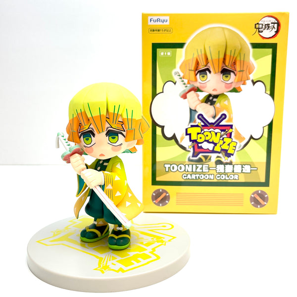 MERCHANDISING LICENCE Zenitsu AGATSUMA VER. C FIGURA 10 CM KIMETSU NO Yaiba Hikkake