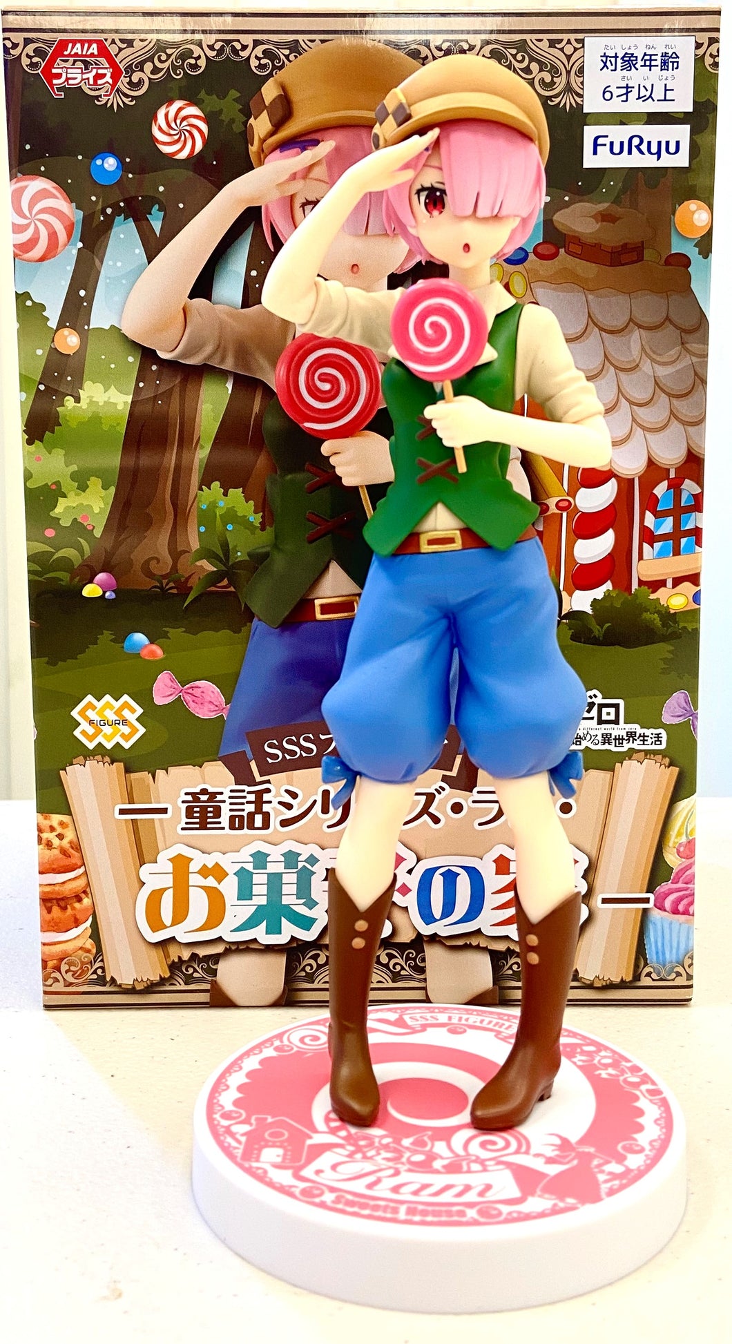 FuRyu Re Zero: Starting Life in Another World SSS Figure Wonderland Candy Ram
