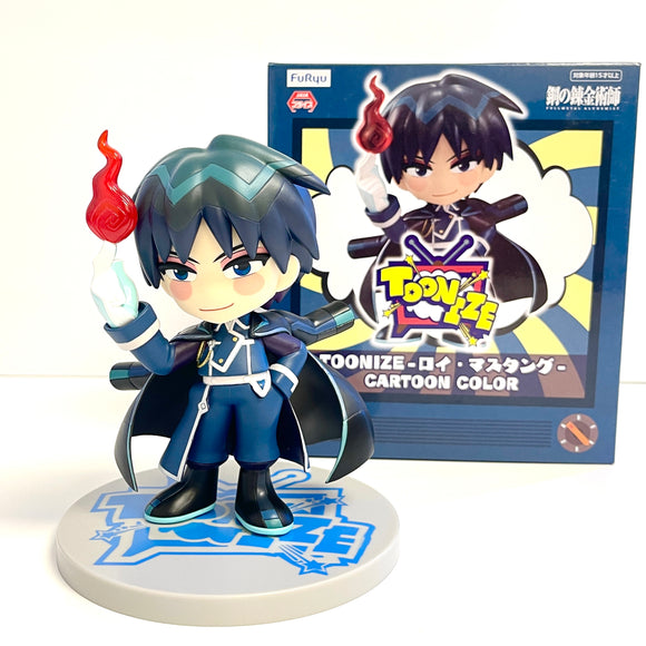 FuRyu Fullmetal Alchemist Toonize Roy Mastung Cartoon Color Ver. Figure AMU12112