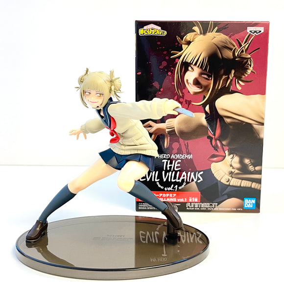 Banpresto My Hero Academia the Evil Villains Vol.1 Toga Figure BP17426