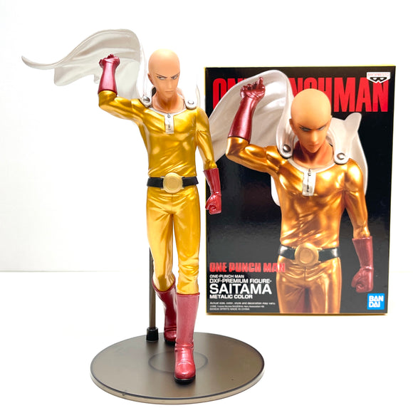 Banpresto One Punch Man Premium Saitama Metalic Color Figure BP17692