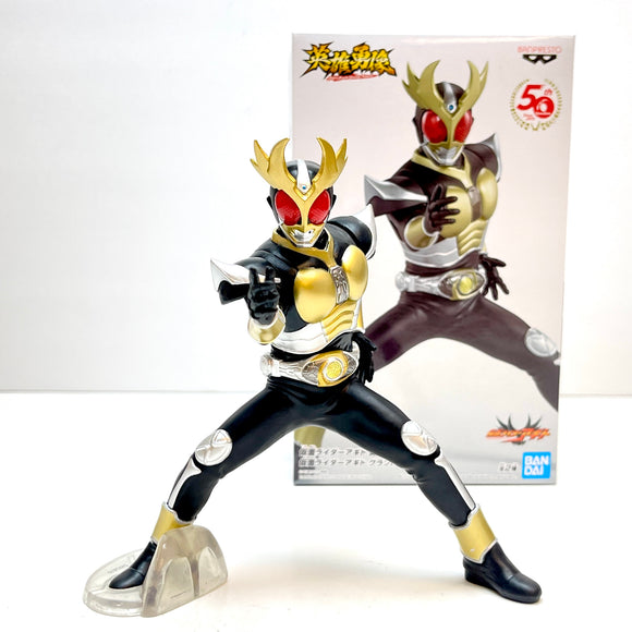 Banpresto Kamen Rider Agito Hero's Brave Statue Kamen Rider Agito Ground Form Ver.A Figure BP17786