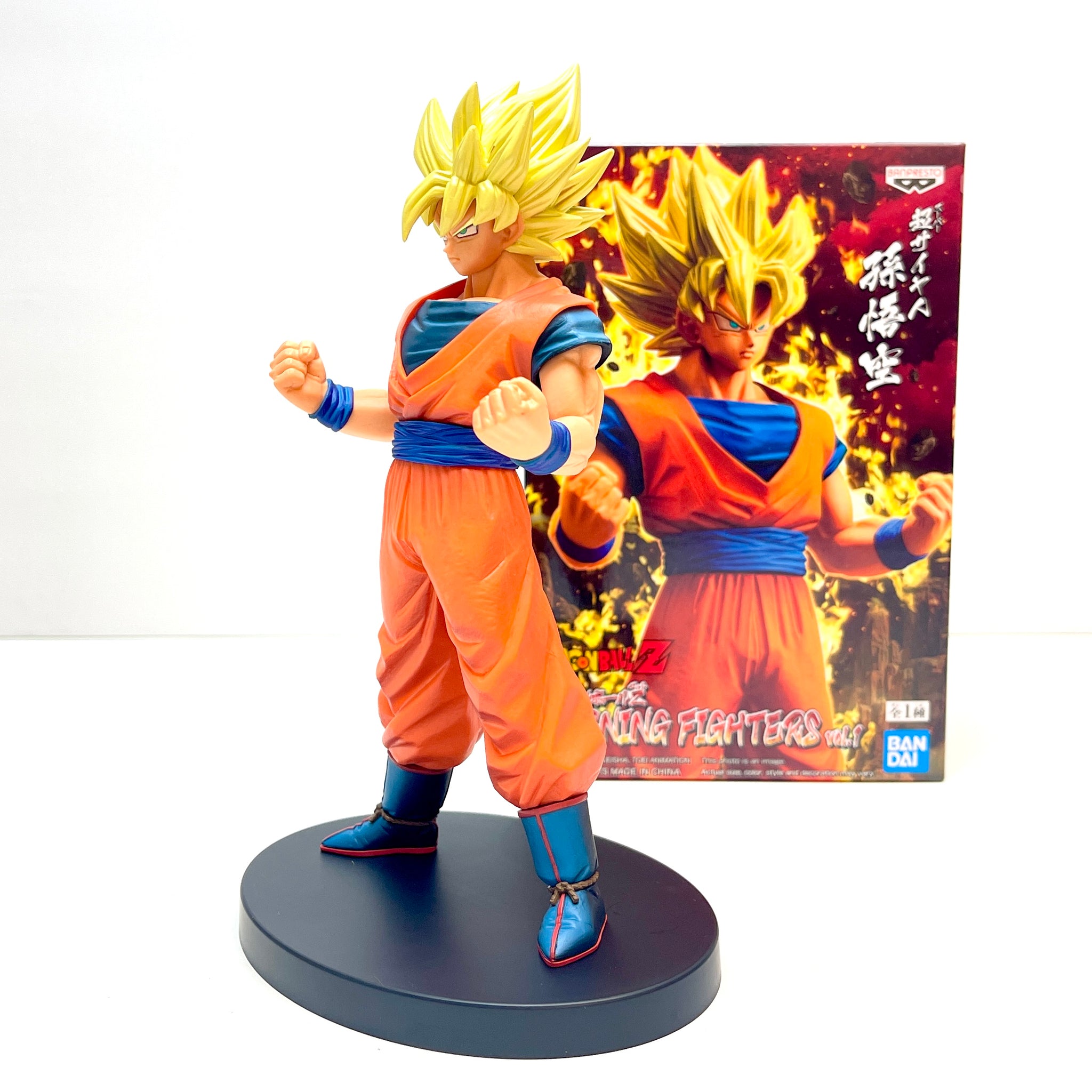 Banpresto Dragon Ball Z Solid Edge Works Vol.1 Son Goku Figure orange