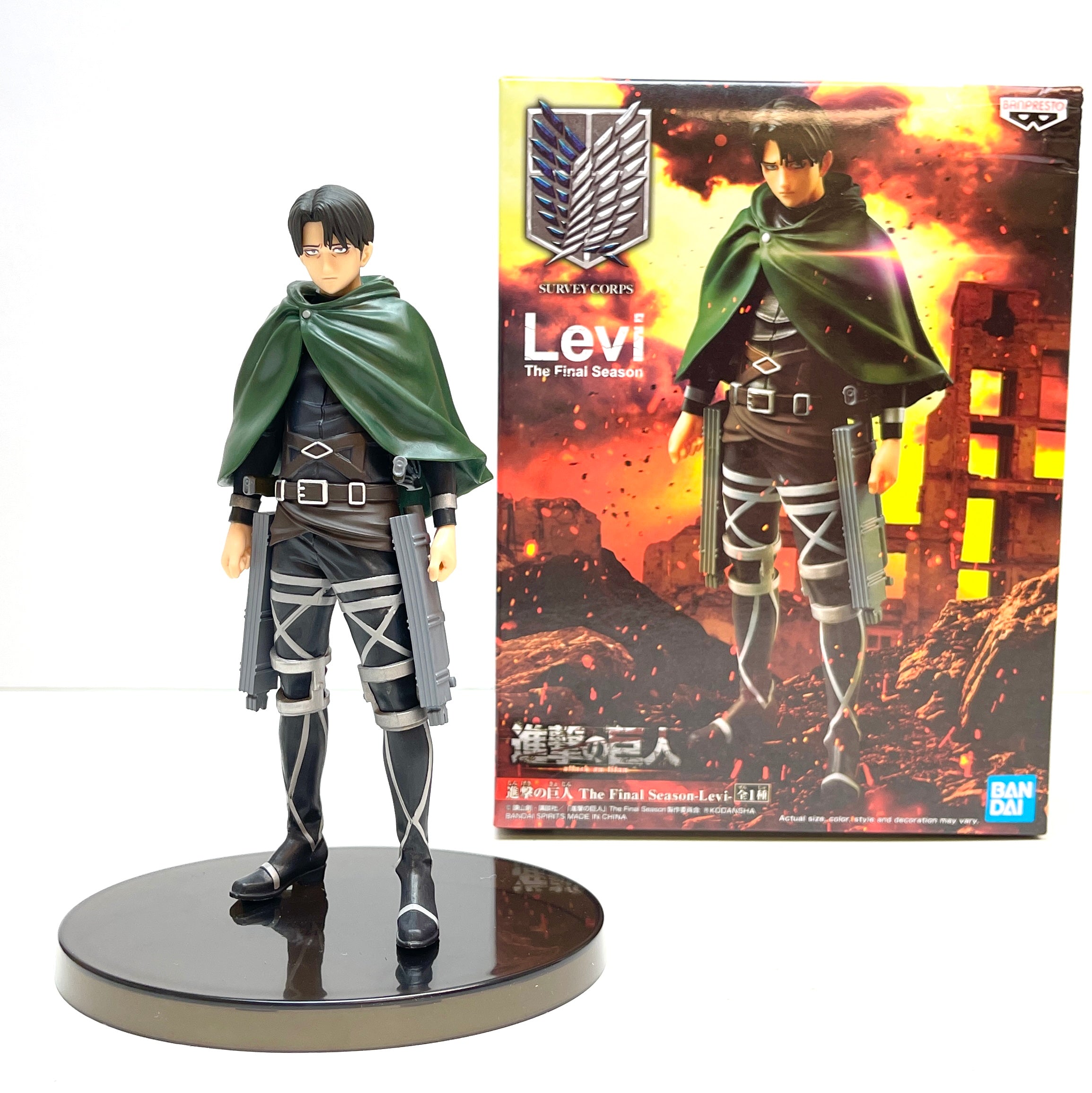 Banpresto Attack on Titan the Final Season Levi Ackerman Figure BP17960