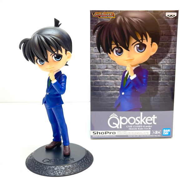 Banpresto Detective Conan: Case Closed Q Posket Shinichi Kudo Ver.B Figure BP18034