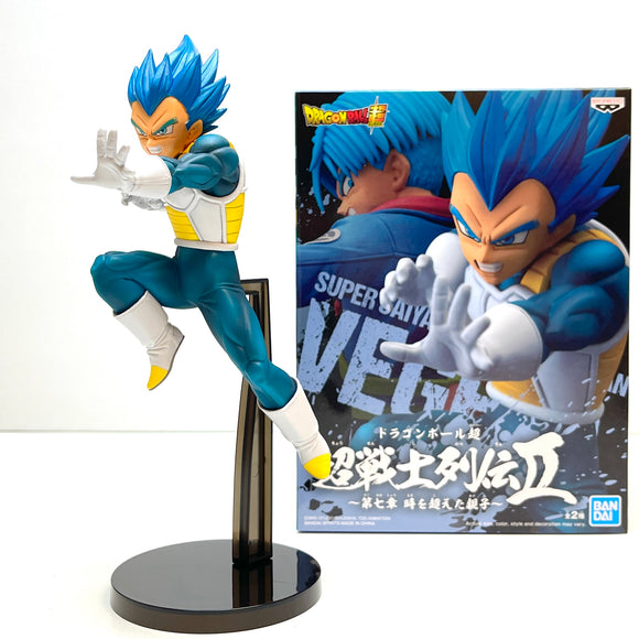 Banpresto Dragon Ball Super Chosenshiretsuden II Vol.7 SSGSS Vegeta Evolution Figure BP18099