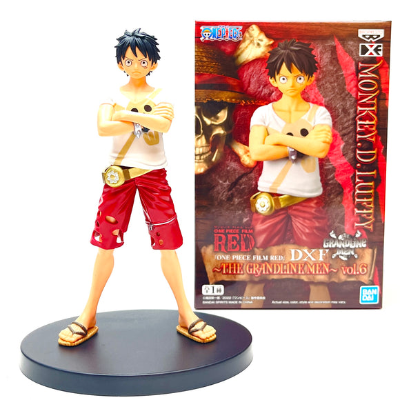 Banpresto One Piece Film Red DXF Grandline Men Vol.6 Monkey D. Luffy Figure BP19064