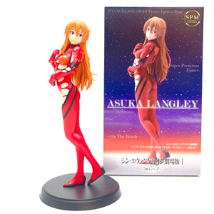 Sega Neon Genesis Evangelion Last Mission Premium Asuka on Beach Long Hair Figure SG50299
