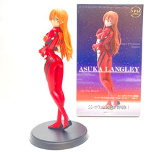 Load image into Gallery viewer, Sega Neon Genesis Evangelion Last Mission Premium Asuka on Beach Long Hair Figure SG50299