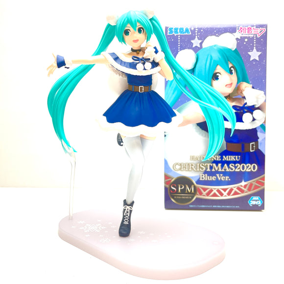 Sega Hatsune Miku SPM Miku Christmas 2020 Blue Ver. Figure SG50361