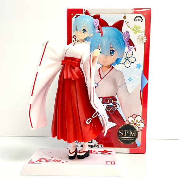 Sega Re Zero: Starting Life in Another World Super Premium SPM Figure Shrine Maiden Rem