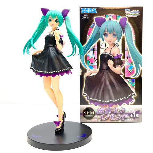 Sega Hatsune Miku Project DIVA Future Tone Miku Innocent Black Dress Figure SG94971