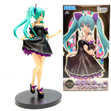 Sega Hatsune Miku Project DIVA Future Tone Miku Innocent Black Dress Figure SG94971