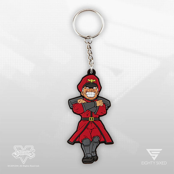 Street Fighter SD M. Bison PVC Keychain