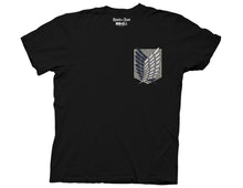 Load image into Gallery viewer, Attack on Titan Survey Corps Crew T-Shirt