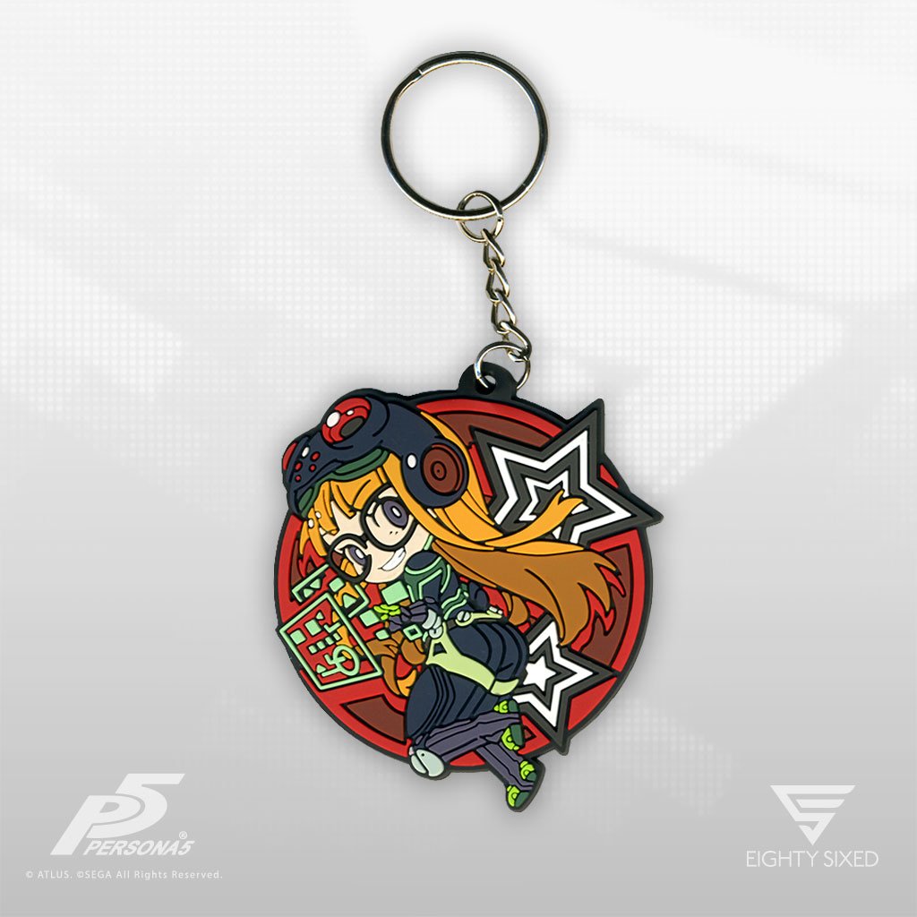 Persona 5 SD Oracle PVC Keychain