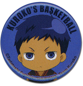 Kuroko's Basketball SD Daiki Aomine 1.25'' Authentic Metal Button