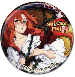 So I Can't Play H Lisara 1.25'' Authentic Anime Metal Button